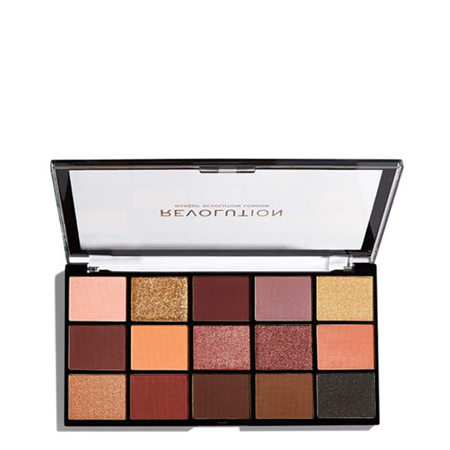 RevolutionReloadedEyeshadowPaletteColorVelvetRose165g Revolution Reloaded Eyeshadow Palette Color Velvet Rose 16,5g - 画像 (1)
