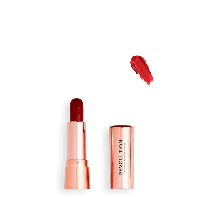 RevolutionSatinKissLipstickColorRuby350g レボリューション サテンキス リップスティック カラールビー 3.50g - 画像 (1)