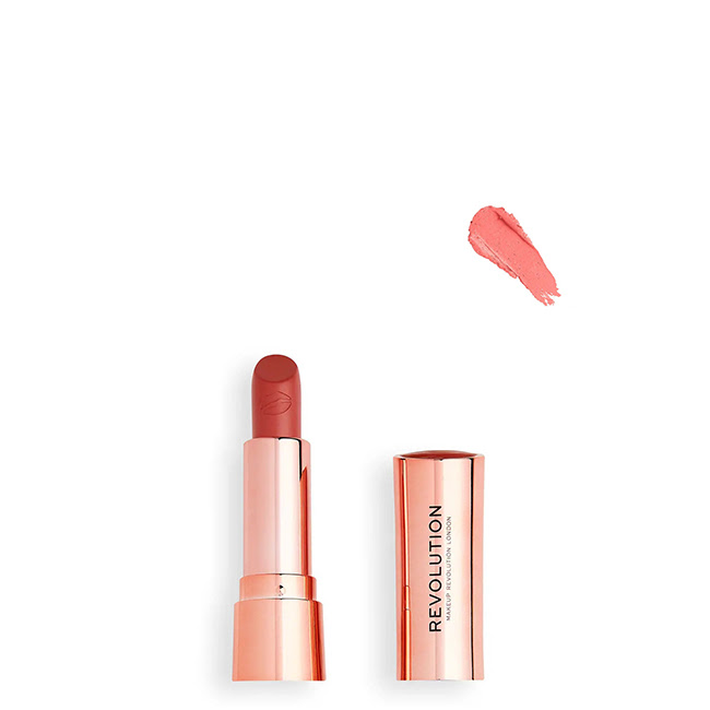 RevolutionSatinKissLipstickColorWhiteWedding350g レボリューション サテンキス リップスティック カラー ホワイトウェディング 3.50g - 画像 (1)