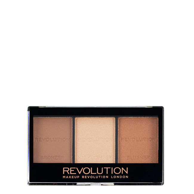 RevolutionUltraSculptContourPaletteColorUltraLightMediumC0411g Revolution Ultra Sculpt & Contour Palette Color Ultra Light/Medium C04 - Image 1
