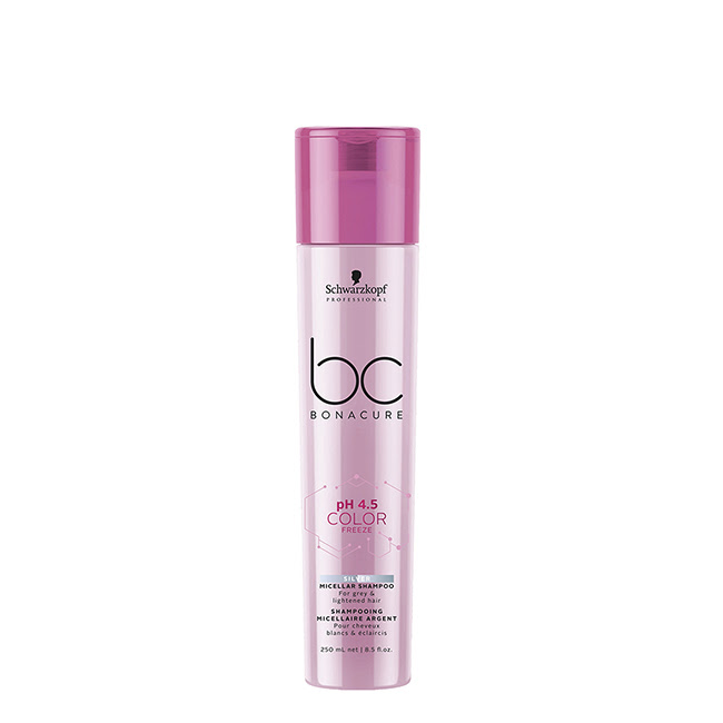 SchwarzkopfBCColorFreezeSilverMicellarShampoo250ml Schwarzkopf BC Color Freeze Silver Champú Micelar 250ml - Image 1
