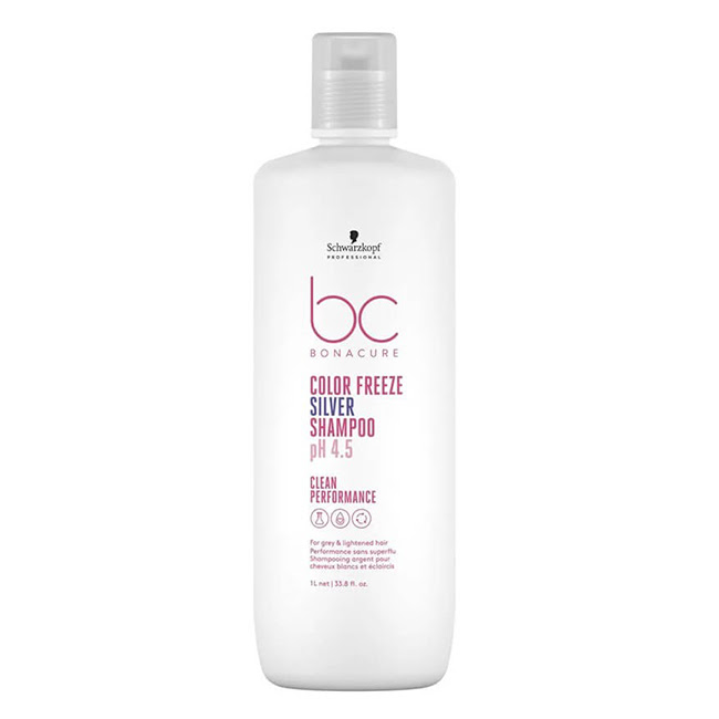 SchwarzkopfBCColorFreezeSilverShampoo1000ml シュワルツコフ BCカラーフリーズシルバーシャンプー 1000ml - 画像 (1)