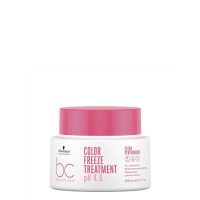 Jar  of  Schwarzkopf  BC  Color  Freeze  Treatment  by  Schwarzkopf,  a  hair  mask  indicated  for  nourishing  and  reducing  frizz  in  colored  hair.