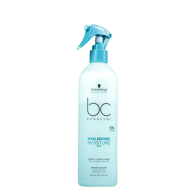 SchwarzkopfBCHyaluronicMoistureKickSprayConditioner400ml Schwarzkopf BC Hyaluronic Moisture Kick Spray Condicionador 400ml - Image 1
