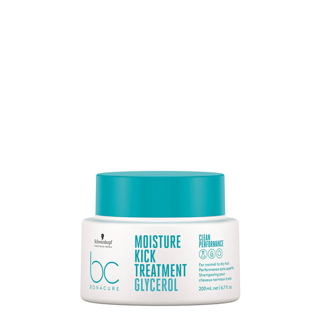 SchwarzkopfBCMoistureKickTreatment200ml Jar of Schwarzkopf BC Moisture Kick Treatment by Schwarzkopf, a mask indicated for intense and long lasting hydration.