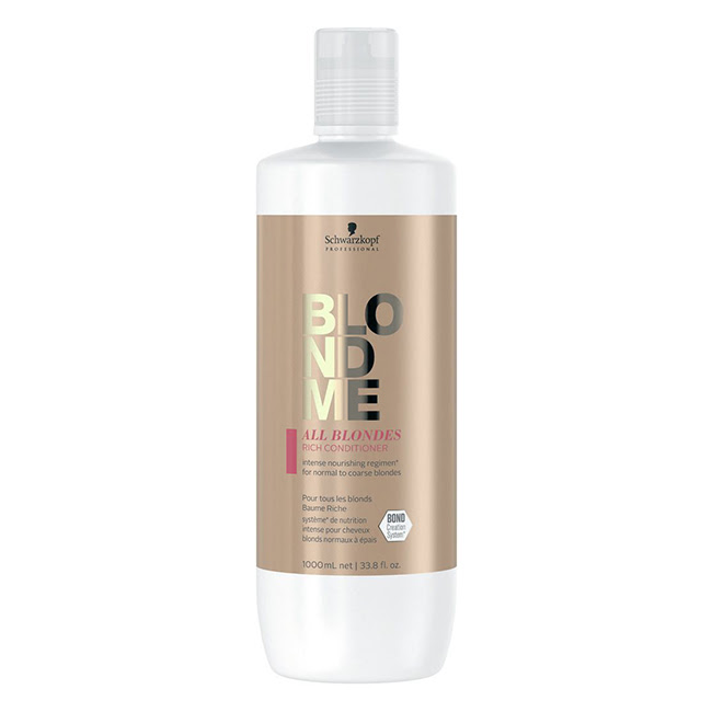 SchwarzkopfBlondemeAllBlondesRichConditioner1000ml Schwarzkopf Blondeme All Blondes Rich Condicionador Rico 1000ml - Image 1