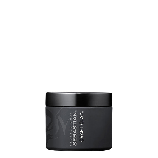 SebastianCraftClay50ml Jar of Sebastian Craft Clay by Sebastian, a styling clay indicated for defining hair strands with a natural matte finish.