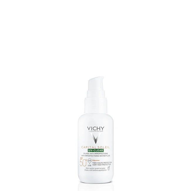 VichyCapitalSoleilUV-ClearSPF50Fluid40ml Vichy Capital Soleil UV-Clear SPF50+ Fluido Solar 40ml - Image 1