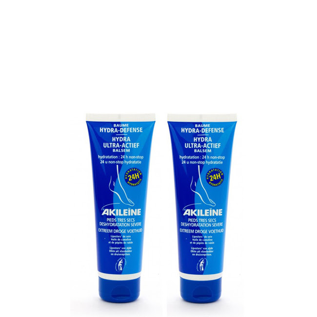 AkileineHydra-DefenseBalmDryFeetDuo2x125ml Akileine Hydra-Defense Balm Dry Feet Duo 2x125ml