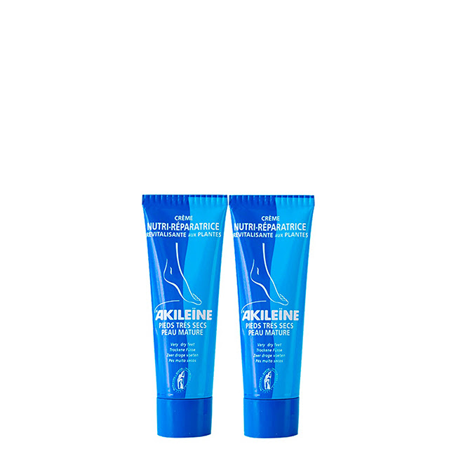 AkileineNutri-RepairCreamDryFeetDuo2x50ml Akileine Nutri-Repair Cream Dry Feet Duo 2x50ml