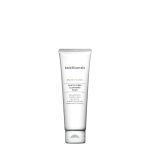Product  container  of  Bare  Minerals  Pore  Plush  Cleansing  Foam,  a  foam  cleanser  indicated  for  refining  and  softening  skin.