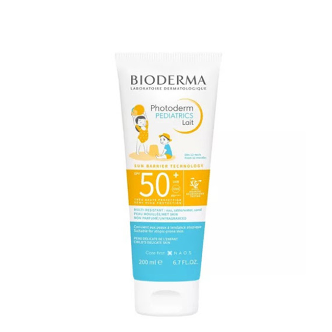 BiodermaPhotodermPediatricsSunLotionSPF50200ml Bioderma Photoderm Pediatrics Sun Lotion SPF50+ 200ml - Image 1