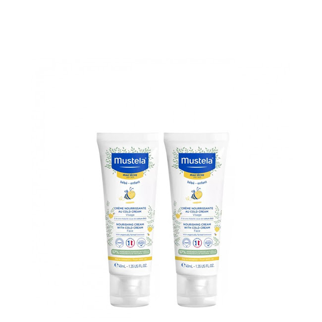 MustelaNourishingFaceCreamwithColdCreamDuo2x40ml Mustela Nourishing Face Cream with Cold Cream Duo 2x40ml