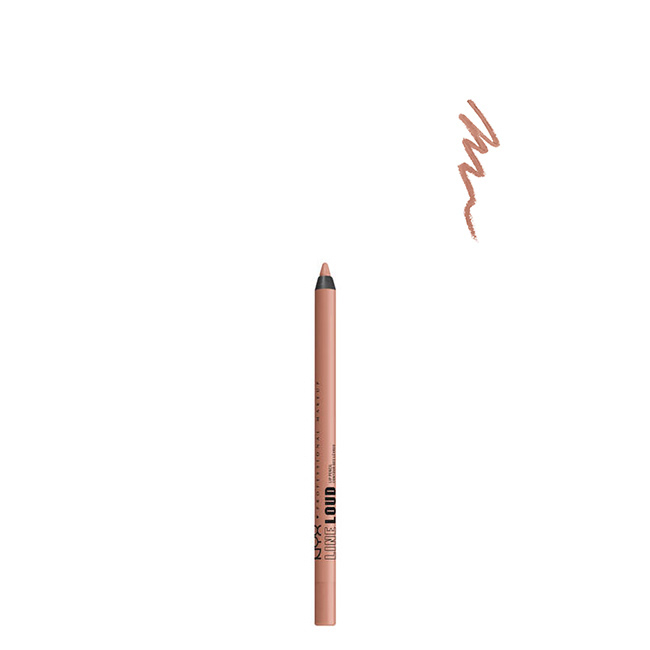 NYXLineLoudLipPencilColor03GoalCrusher1 NYX Line Loud Lip Pencil Color 03 Goal Crusher 1