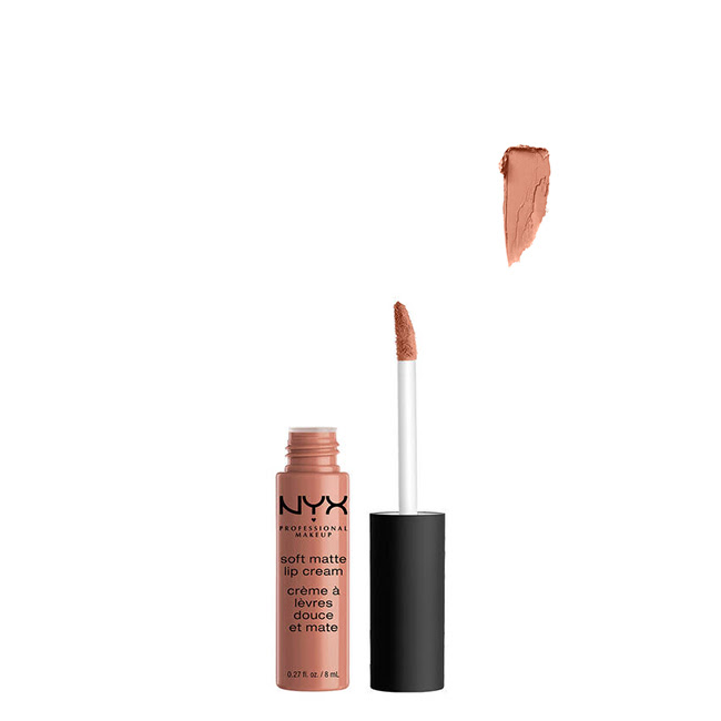 NYXSoftMatteLipCreamColorAbuDhabi8ml NYX Soft Matte Lip Cream Color Abu Dhabi 8ml