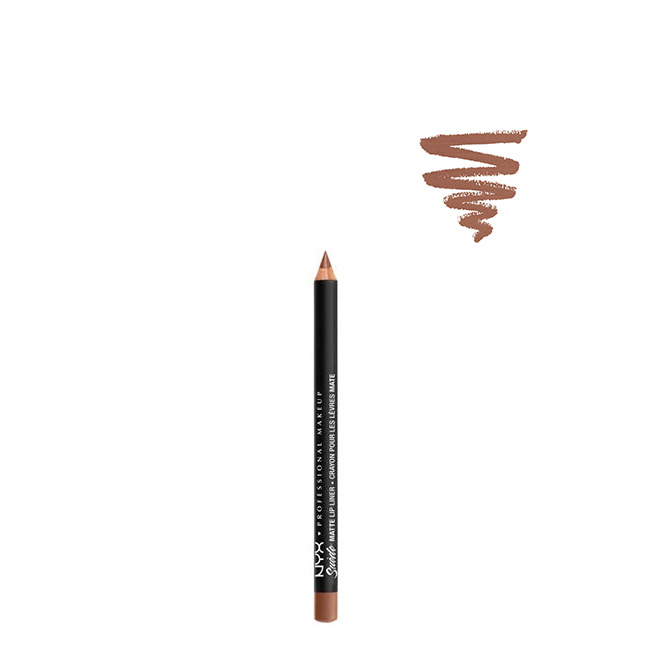 NYXSuedeMatteLipLinerColorSoft-Spoken3 NYX Suede Matte Lip Liner Color Soft-Spoken 3