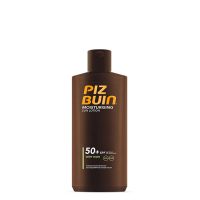 Bottle  of  Piz  Buin  Moisturising  Sun  Lotion  SPF50