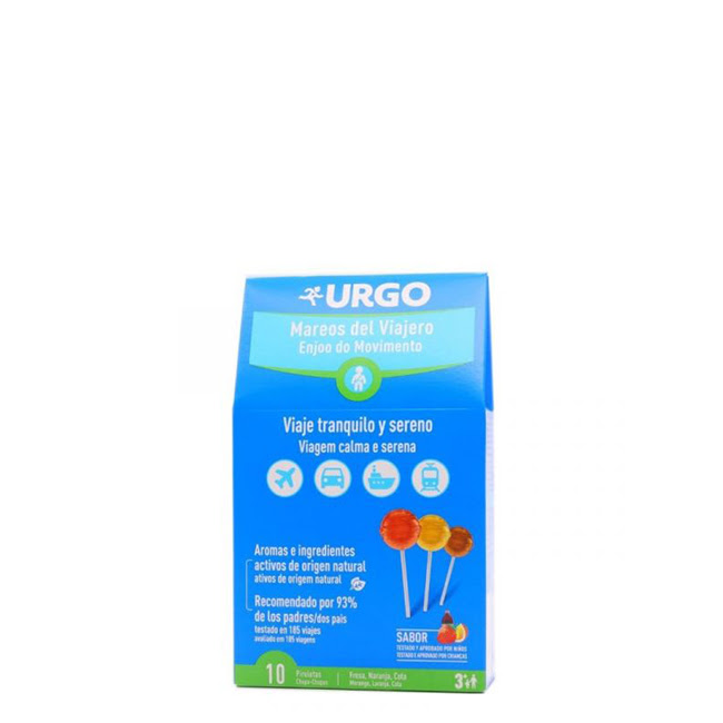 UrgoMotionSicknessLollipopsx10 Urgo Motion Sickness Lollipops x10