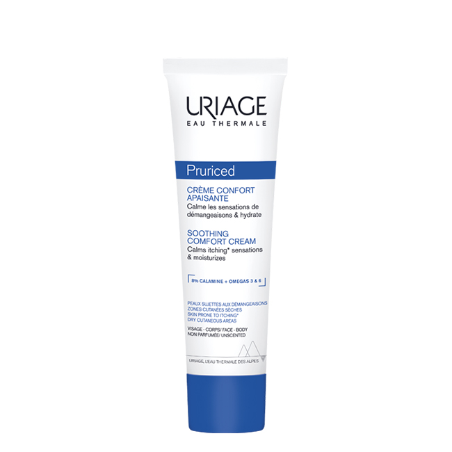 Uriage Pruriced Creme Reconfortante 100ml Tube of Uriage Pruriced Soothing Cream by Uriage, a soothing cream indicated for calming and restructuring irritated skin.