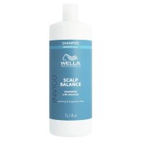 Bottle  of  Wella  Professionals  Invigo  Senso  Calm  Sensitive  Shampoo  by  Wella  Professionals,  a  shampoo  indicated  for  sensitive  scalps.