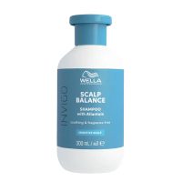 Bottle  of  Wella  Professionals  Invigo  Scalp  Balance  Sensitive  Shampoo  by  Wella  Professionals,  a  shampoo  indicated  for  scalp  irritation.
