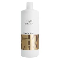 Bottle  of  Wella  Professionals  OR  Oil  Reflections  Luminous  Reveal  Shampoo,  a  shampoo  indicated  for  moisturizing  and  shine.
