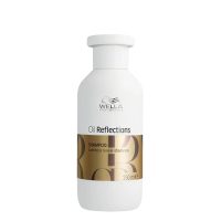 Bottle  of  Wella  Professionals  OR  Oil  Reflections  Luminous  Reveal  Shampoo,  a  shampoo  indicated  for  moisturizing  and  shine.