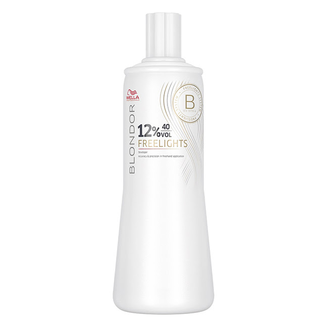 WellaProfessionalBlondorFreelightsDeveloper121000ml ウエラプロフェッショナル ブロンドール フリーライツデベロッパー 12% 1000ml - 画像 (1)