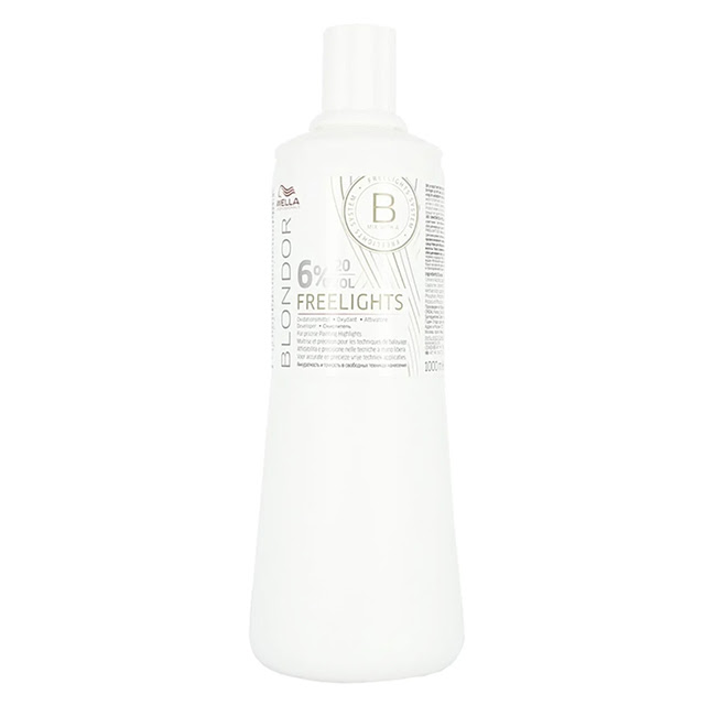 WellaProfessionalBlondorFreelightsDeveloper61000ml ウエラ プロフェッショナル ブロンドール フリーライツ ディベロッパー 6% 1000ml - 画像 (1)