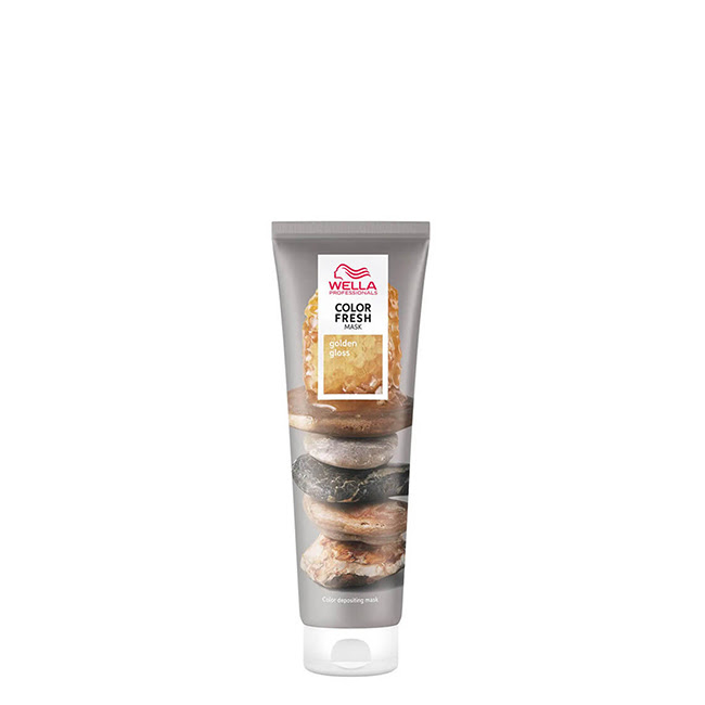 WellaProfessionalColorFreshDepositingMaskColorGoldenGloss150ml ウェラ プロフェッショナル カラーフレッシュ デポジティングマスク カラー ゴールデングロス 150ml - 画像 (1)
