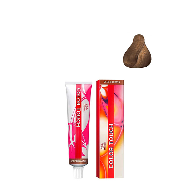 WellaProfessionalsColorTouchDeepBrownColor7/73MediumBlonde/BrownGold60ml Wella Professionals Color Touch Deep Brown Color 7/73 Medium Blonde/Brown Gold 60ml
