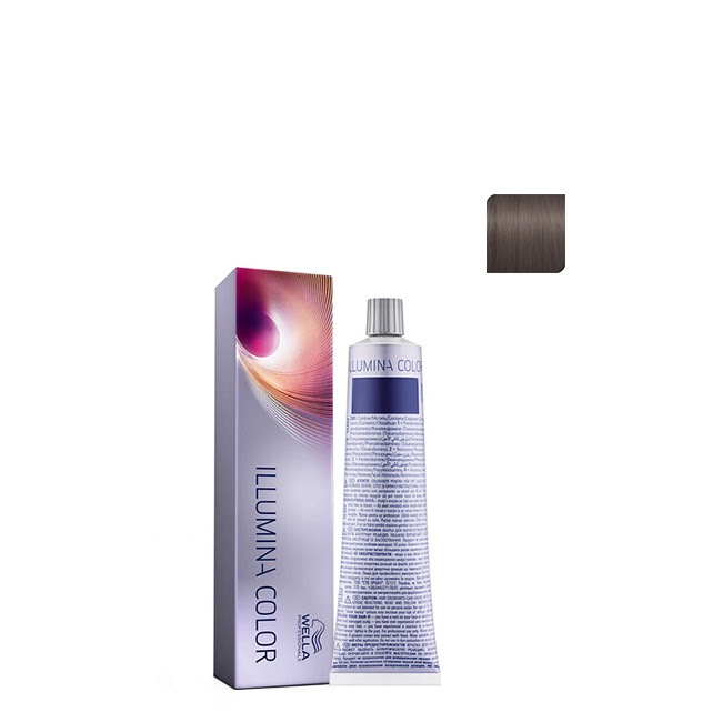 WellaProfessionalsIlluminaColorPermanentColor616DarkBlondeGrayViolet60ml Wella Professionals Illumina Color Coloração Permanente Cor 6/16 Dark Blonde Gray Violet 60ml - Image 1