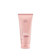 Bottle  of  Invigo  Blonde  Recharge  Conditioner  by  Wella  Professionals,  a  conditioner  indicated  for  neutralizing  yellow  tones.