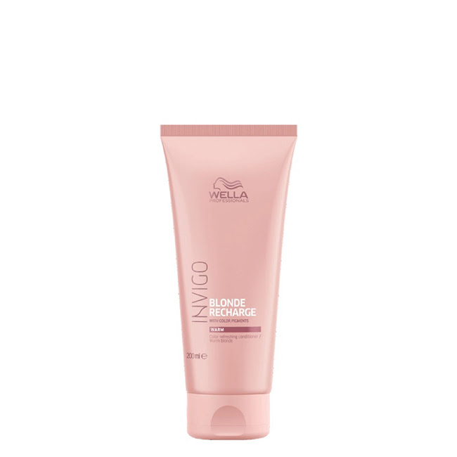 WellaProfessionalsInvigoBlondeRechargeConditionerWarmBlondes200ml ウェラ プロフェッショナルズ インヴィゴ ブロンド リチャージ コンディショナー ウォームブロンド 200ml - 画像 (1)