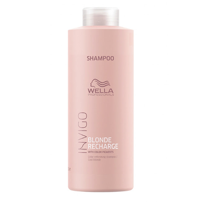 WellaProfessionalsInvigoBlondeRechargeShampoo1000ml ウェラ プロフェッショナルズ インヴィゴ ブロンド リチャージ シャンプー 1000ml - 画像 (1)