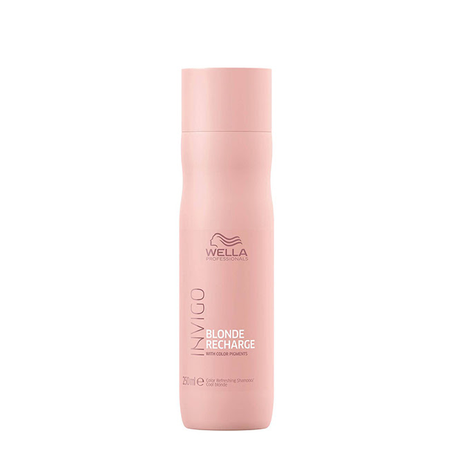 WellaProfessionalsInvigoBlondeRechargeShampoo250ml ウェラ プロフェッショナルズ インヴィゴ ブロンド リチャージ シャンプー 250ml - 画像 (1)