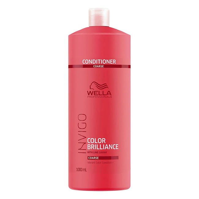 WellaProfessionalsInvigoColorBrillianceConditionerCoarseHair1000ml Wella Professionals Invigo Color Brilliance Condicionador Cabelo Espesso 1000ml - Image 1