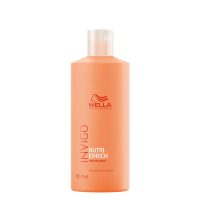 Bottle  of  Wella  Professionals  Invigo  Nutri  Enrich  Deep  Nourishing  Shampoo  by  Wella  Professionals,  a  shampoo  indicated  for  dry  hair.