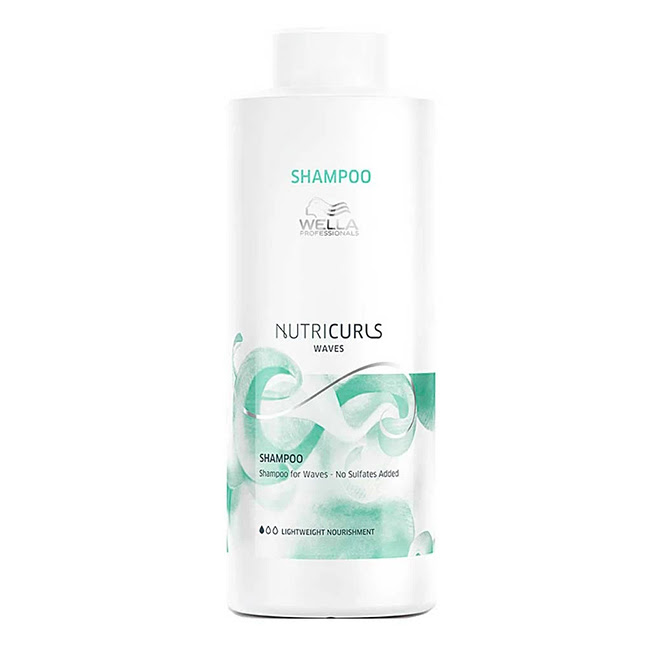 WellaProfessionalsNutricurlsWavesShampoo1000ml ウェラ プロフェッショナルズ ニュートリカール ウェーブス シャンプー 1000ml - 画像 (1)