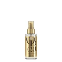 Bottle  of  Wella  Professionals  OR  Oil  Reflections  Luminous  Smoothening  Oil,  a  hair  oil  indicated  for  softness  and  shine.