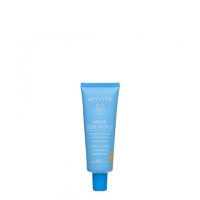 Product  container  of  Apivita  Aqua  Beelicious  Healthy  Glow  Hydrating  Fluid  Cream  SPF30  by  Apivita,  a  fluid  for  skin  hydration.