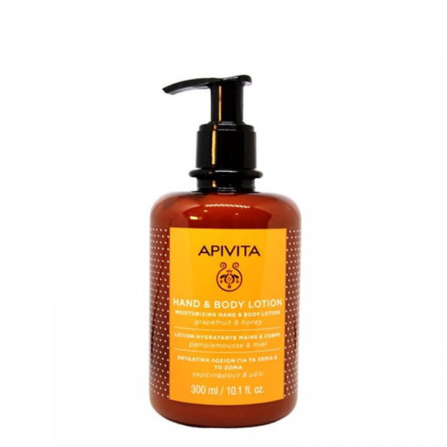 ApivitaHandBodyMoisturizingLotion300ml Apivita Hand & Body Moisturizing Lotion Loção Hidratante 300ml - Image 1