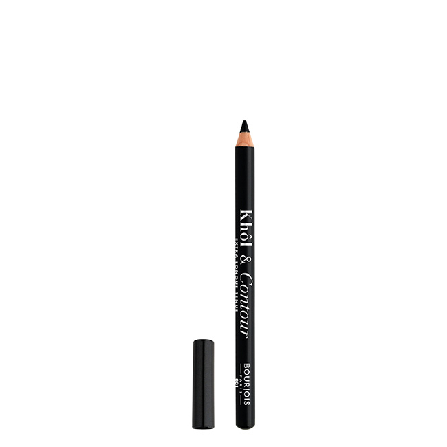 BourjoisKholContourPencilColor001Noir-issime12g Bourjois Khôl & Contour Lápis Delineador de Olhos Cor 001 Noir-issime 1,2 g - Image 1