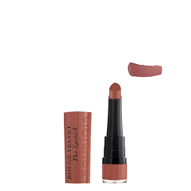 BourjoisRougeVelvetLipstickColor16Caramelody24g Bourjois Rouge Velvet Barra de Labios Color 16 Caramelody 2,4g - Image 1