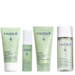 Box of Caudalie Vinopure Anti-Acne Solution Starter Set by Caudalie, a skincare set indicated for oily and acne-prone skin.