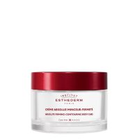 Bottle  of  Esthederm  Absolute  Firming-Contouring  Body  Care  by  Esthederm,  a  body  cream  indicated  for  firming  and  contouring  the  silhouette.
