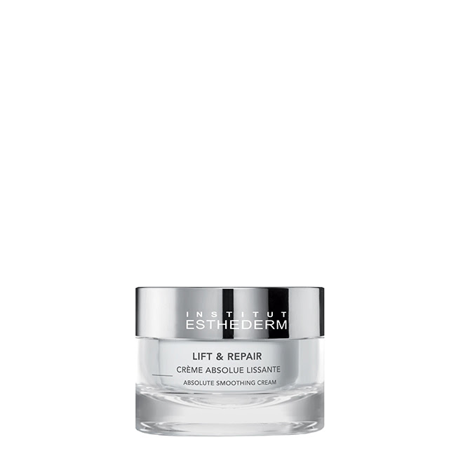 EsthedermLift&RepairAbsoluteSmoothingCream50ml Jar of Esthederm Lift & Repair Absolute Smoothing Cream by Esthederm, a smooth cream indicated for lifting and firming the skin.