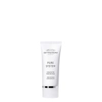 Product  container  of  Esthederm  Pure  System  Pore  Refiner  Concentrate  by  Esthederm,  a  refining  cream  indicated  for  purifying  oily  skin.