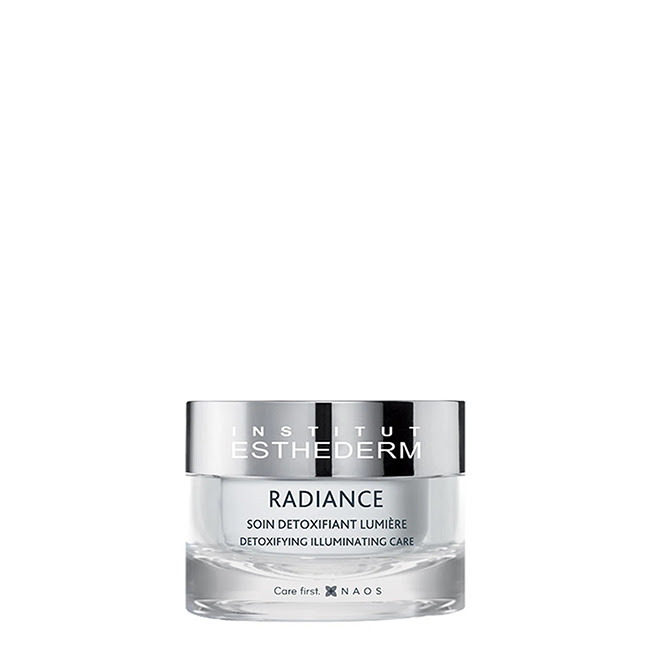 EsthedermRadianceDetoxifyingIlluminatingCare50ml Jar of Esthederm Radiance Detoxifying Illuminating Care by Esthederm, a rich cream indicated for detoxifying and brightening skin.