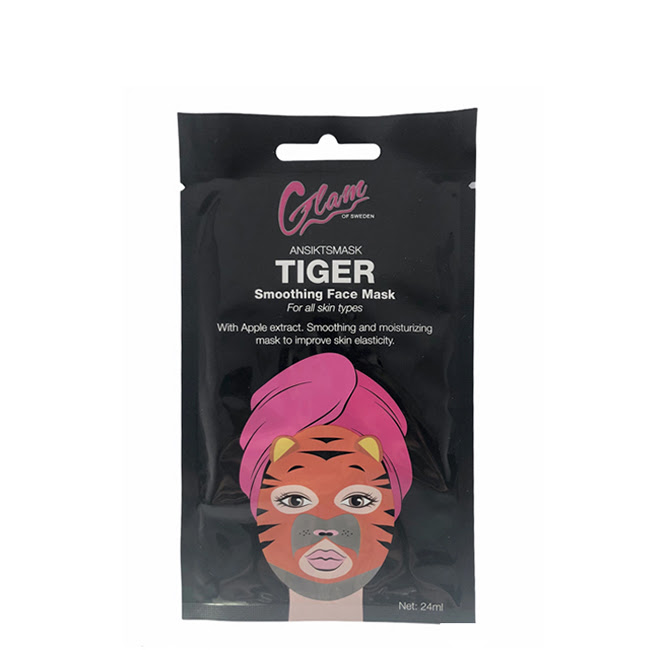 GlamofSwedenTigerSmoothingFaceMask24ml グラムオブスウェーデン タイガー スムージングフェイスマスク 24ml - 画像 (1)